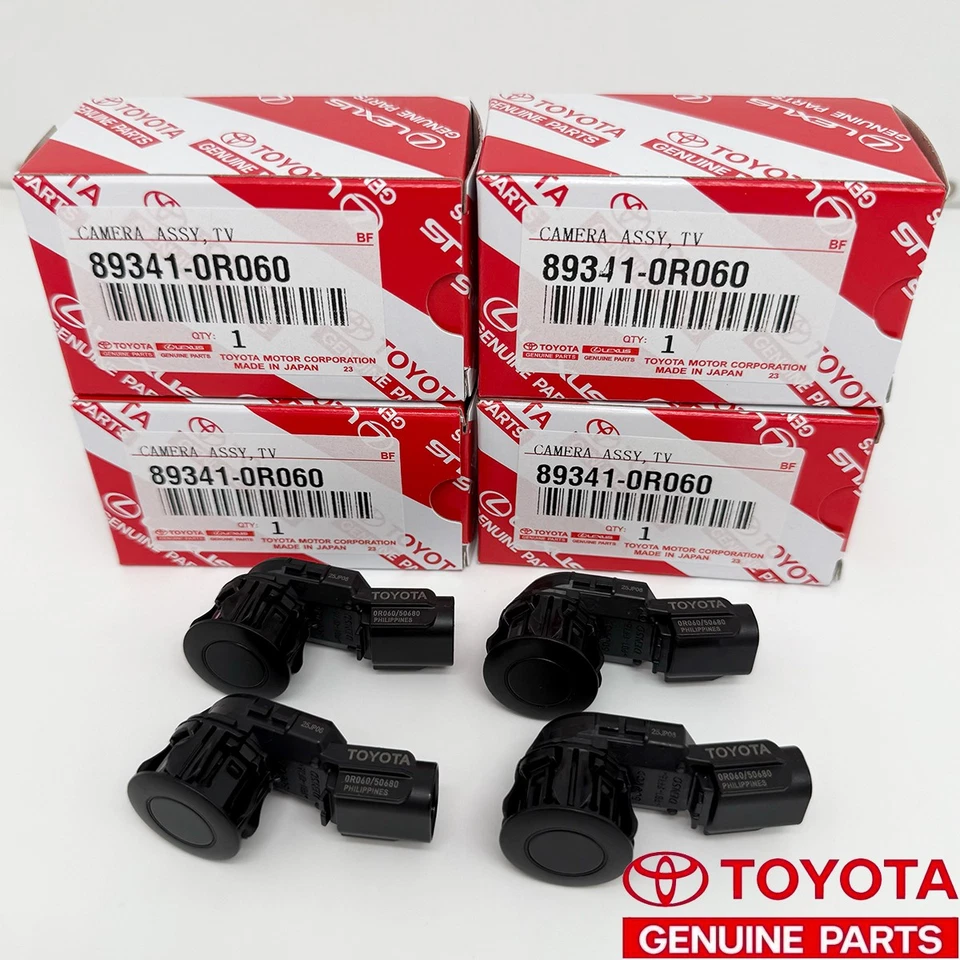 Sensor de estacionamiento trasero negro TOYOTA 89341-0R060 para Tacoma Tundra Rav4 2014-23 Foto 1 de 4