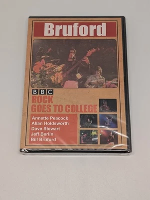 New Sealed BRUFORD BBC Rock Goes To College (DVD, Region 0, 2006) HTF - Image 1 of 4