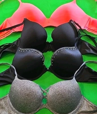 Sutiã Victoria's Secret La Senza Maidenform elegante push up lote de 4! 34C - Imagem 1 de 4