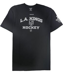 Reebok Mens La Kings Hockey Graphic T-Shirt