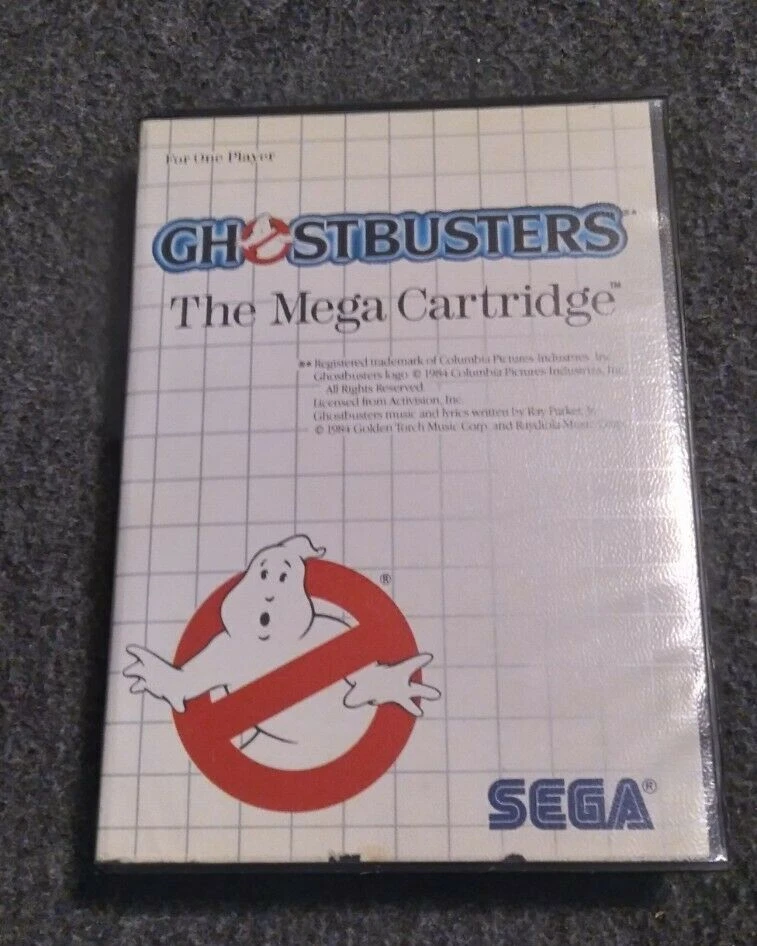 Ghostbusters - Sega MASTER SYSTEM cart and case - Image 1 of 1