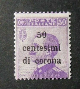  ITALIA,ITALY 1919 Trento e Trieste " Fr. d'Italia SVR 50c su 50c.violetto MNH** - Imagen 1 de 2