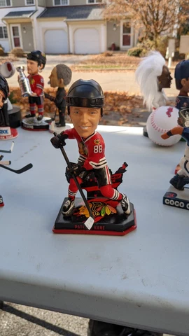 Patrick Kane Chicago Blackhawks Nation Legends of the Ice Bobblehead No Box Cover