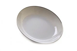 Royal M Platinum Knight White Silver Trim 5.5" Fruit Sauce Bowl (s) - Picture 1 of 2