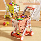 Kinder-einkaufswagen Rollenspiel-kinderspielzeug Mit 29 Obst- Und