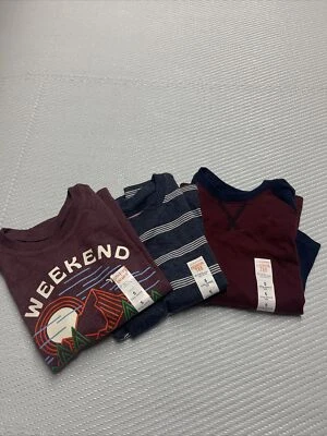 Lote De 3 Camisetas Jumping Beans Niños Talla 5 Manga Larga Nuevas Con Etiquetas Foto 1 de 4