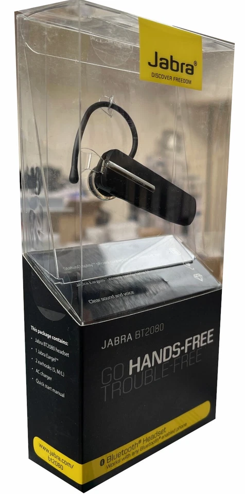 Jabra BT2080 Kopfhörer wireless mit Mikrofon - Schwarz