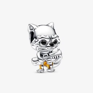 New Genuine Pandora x Marvel Guardians of the Galaxy Rocket Raccoon Charm 792563 - Picture 1 of 6