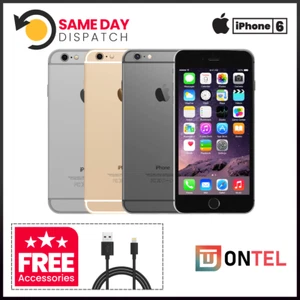 Apple iPhone 6 16GB 32GB 64GB -Unlocked Smartphone All Colours Grade A Condition - Picture 1 of 4