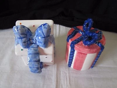 Colección de cintas y cuencos vintage de Himark China juego de azúcar y crema de regalo   Foto 1 de 4