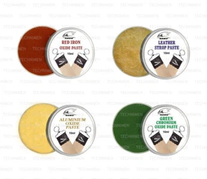10ml HIERRO ALUMINIO ÓXIDO CROMO CUERO STROP PASTA AFILADO BÁLSAMO   - Imagen 1 de 5