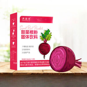 Rote-Bete-Pulver Eisen Folsäure Nahrungsergänzungsmittel Obst&Gemüse Pulver5g*12