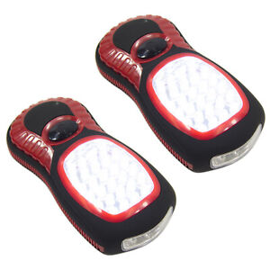 2 Pack of Flashlights with Worklight - Great for Camping, Emergencies, and more