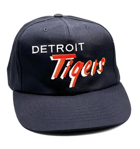 DETROIT TIGERS Hat Cap Vtg. 1980’s-90’s Official MLB Ted Fletcher Sports *Rare* - Picture 1 of 8