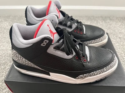 Talla 11.5 - Jordan 3 Retro OG Negro Cemento (2018) Foto 1 de 4