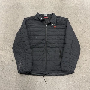 Tesla Steppjacke Unisex Thermo Puffer Schwarz Größe M - Bild 1 von 11