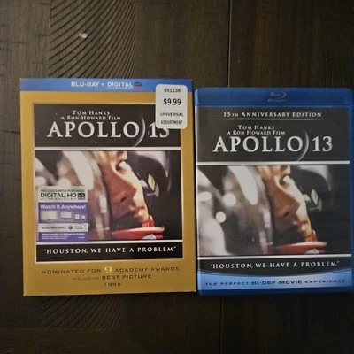 Apollo 13: 15th Anniversary with SLIPCOVER (Blu-ray, 1995) Foto 1 de 3