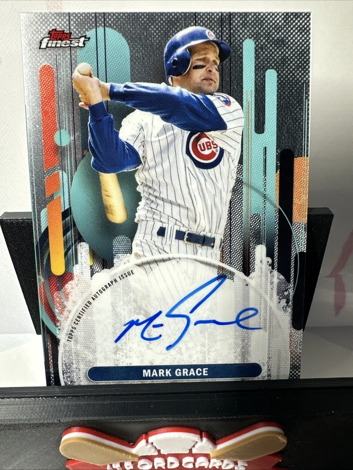 2025 Topps Finest Mark Grace Auto Finest Cubs #FA-MG - Imagem 1 de 2