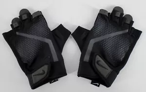 Nike Extreme Fitness Gloves Men's Gym Training Black/Anthracite - Picture 1 of 4