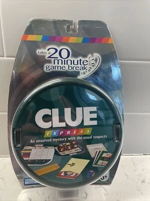 Clue Express Board Game from Parker Brothers 2007 (Travel Game) New & Sealed - Image 1 of 4