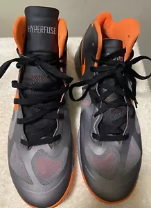 Nike Air Zoom Hyperfuse 2012 Stephen Curry silver grey orange sz 13 - Picture 1 of 6