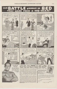 $5ADS Vintage Ad Charles Atlas Book To Make You a He-Man 1932 - Picture 1 of 1