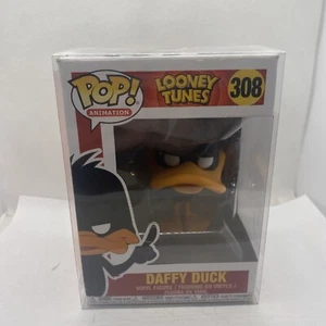Funko pop Looney Tunes Daffy Duck 308 + protector - Picture 1 of 14