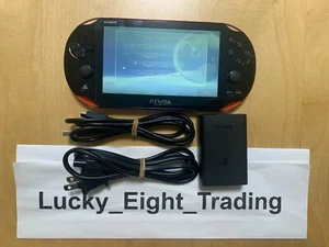 PS Vita Red Black Super Value Pack PCHJ 10018 Console Charger PSV Slim [CC] - Picture 1 of 11