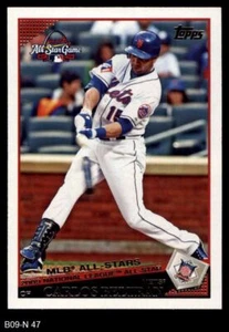 2009 Topps Update #47 Carlos Beltran All-Star Mets 8 - NM/MT - Picture 1 of 2
