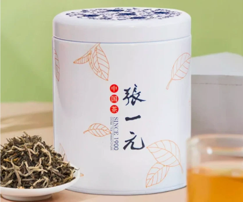 Chinese teas Jasmine tea 张一元茶叶新茶茉莉花茶特级浓香白雪香中国元素花茶罐装75g*2/夜风专拍/特级浓香白雪香中国元素花茶