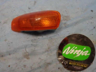 1994 ZX6e Kawasaki Ninja front blinker right turn signal  94 95 96 97 98 - Image 1 of 4