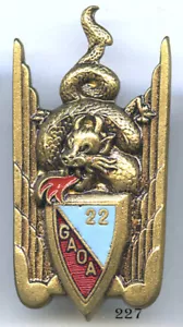 227 - ARTILLERIE - 22e GAOA EO - Picture 1 of 2
