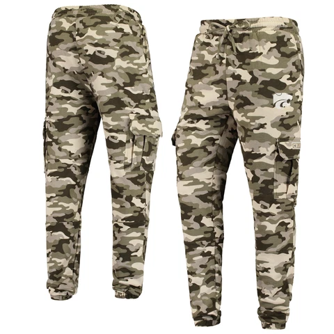 Men's Colosseum Camo Kansas State Wildcats OHT Military Appreciation Code Fleece Cover