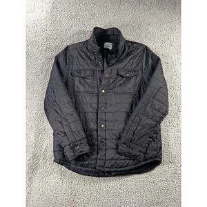 Paper Denim & Cloth Puffer Jacket Men Small Snap Button Lightweight Outerwear - Picture 1 of 19