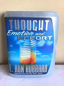 2005 L Ron Hubbard Thought Emotion And Effort Scientology CD Media Lecture Set - Picture 1 of 10