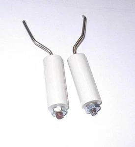 ELECTRODE PAIR RH/LH IGNITERS 33085 / 33086 CLEAN BURN WASTE OIL WEDCO - Picture 1 of 1