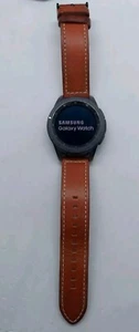 Samsung Galaxy Watch SM-R810 42mm Midnight Black Stainless Steel GPS Bluetooth - Picture 1 of 16
