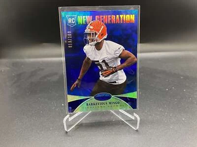 Barkevious Mingo 2013 Certified Mirror Blue #208 /100 LSU Browns RC Rookie - Image 1 of 2