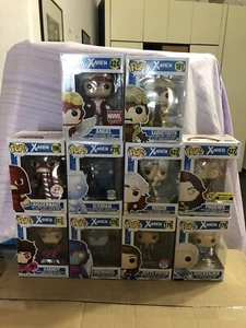 Funko Pop X-men Lotto 10 Pop #176 #178 #179 #181 #196 #281 #422 #423 #424 #553 - Foto 1 di 11