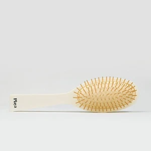 Playa Italian Handcrafted Pneumatic Oval Hair Brush with 99 Gold Pins - Picture 1 of 6