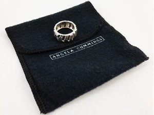 1991 US Size 5 Angela Cummings Ring in Perfect Condition in Original Pouch - Picture 1 of 10