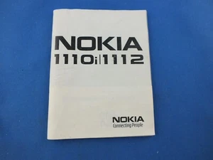 Oryginalna instrukcja obsługi Nokia 1110i 1112 niemiecka instrukcja obsługi - Zdjęcie 1 z 8