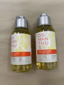 New x2 L'Occitane Osmanthus Shower Gel 75 ml/2.5 fl. oz. 5 Oz Total - Picture 1 of 2