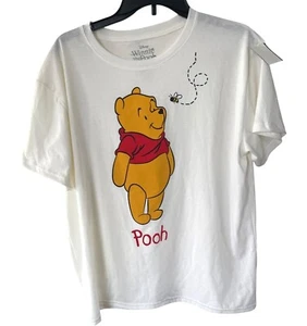 Disney Winnie The Pooh T-Shirt Size XXL White by Jerry Leigh Cotton Graphic - Picture 1 of 5