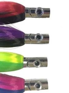 Chrome Head 4 Pack - Ilander Style Medium Trolling Lures - Picture 1 of 23