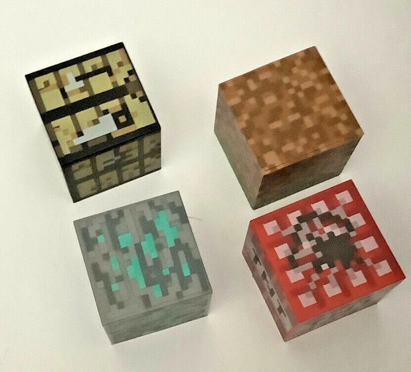 Minecraft Mini Box Cubes Various Lot - Image 1 of 4