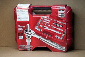 CRAFTSMAN Steckschlüssel-Verlängerungs-Set - Go Thru Ratsche 3/8" 1/4" LOW PROFILE - NEU - Bild 1 von 10
