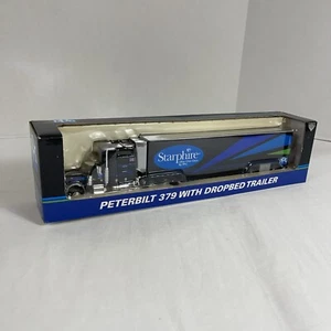 SpecCast 32905 PPG Starphire 1:64 Peterbilt 379 W/ Dropbed Trailer Die Cast - Picture 1 of 20