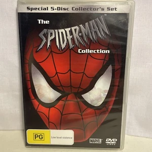 The Spider-Man Collection 5-Disc Collector’s Set Region 4 DVD Free Oz Post RARE - Picture 1 of 8