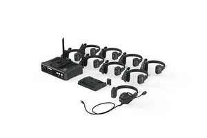 Hollyland HL-SOLIDCOM-C1-HUB8S Full Duplex Wireless Intercom 9 Headsets & Hub - Picture 1 of 4